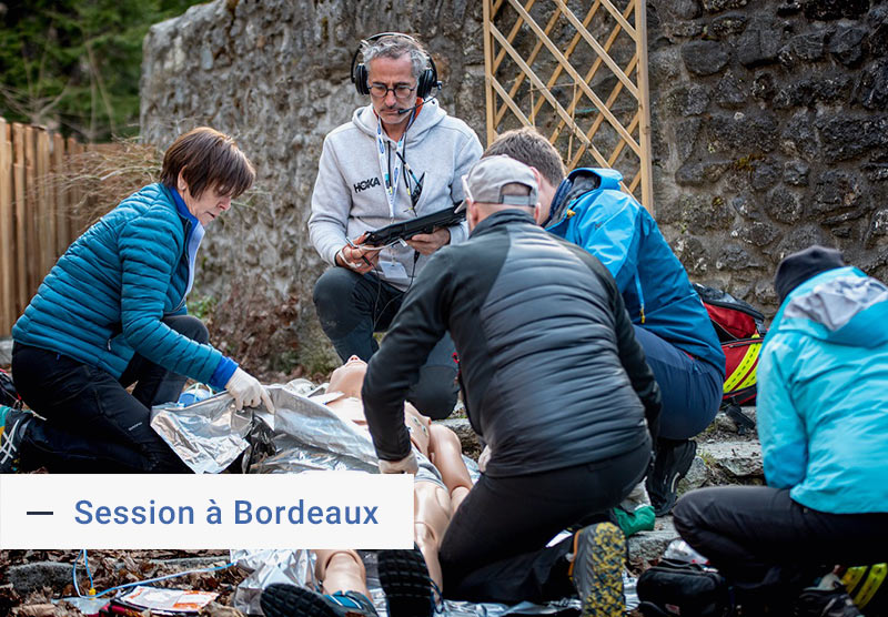 Formation secourisme outdoor Bordeaux sport
