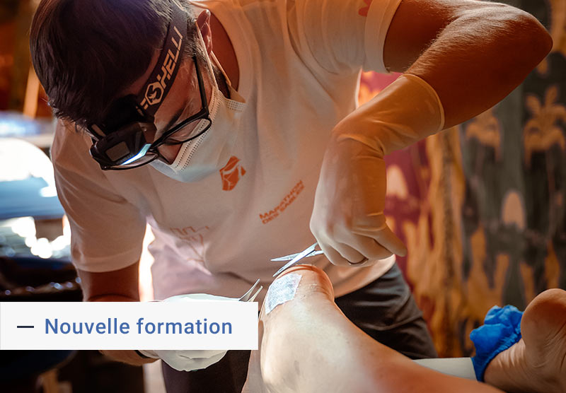 Formation podologue blessure sport, course à pieds, trails